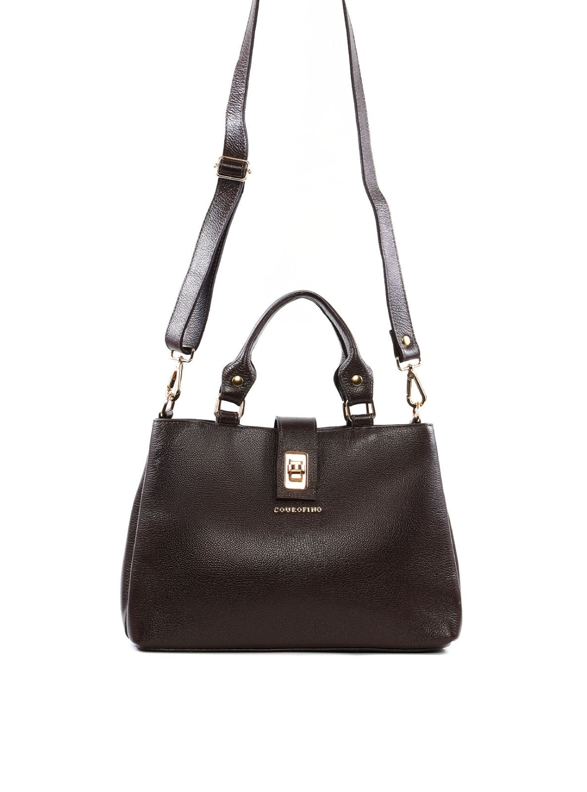 Bolsa Tote Couro Três Divisórias BSI-4361 - CA