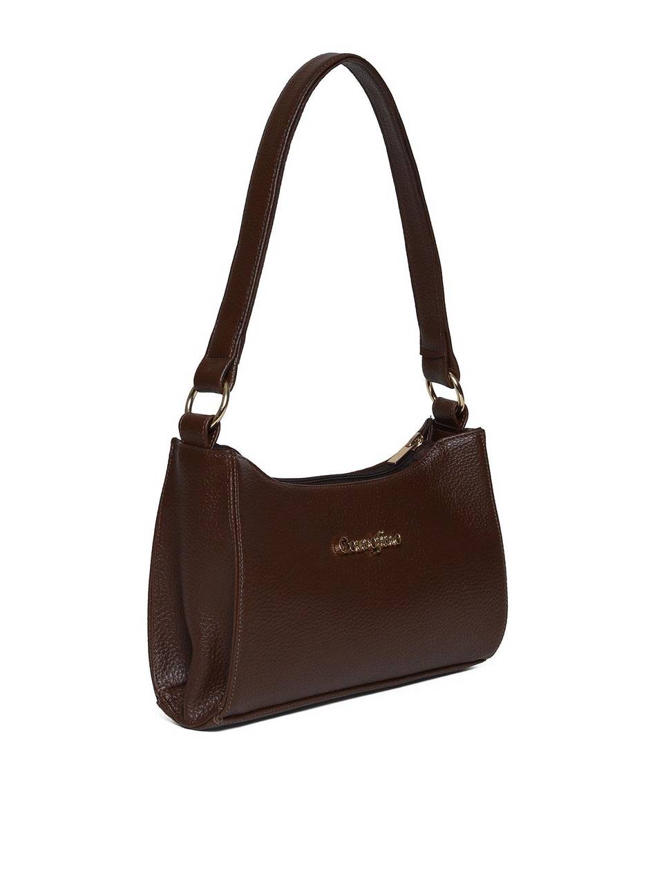 Bolsa Hobo Média Tiracolo Cacau BSI-5751 - CA