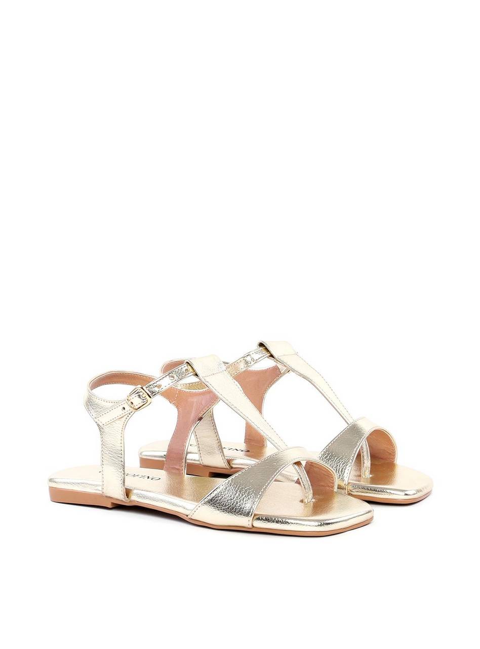 Rasteira com Fecho de Fivela - Ouro SDI-11862 - AU