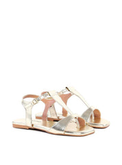 Rasteira com Fecho de Fivela - Ouro SDI-11862 - AU