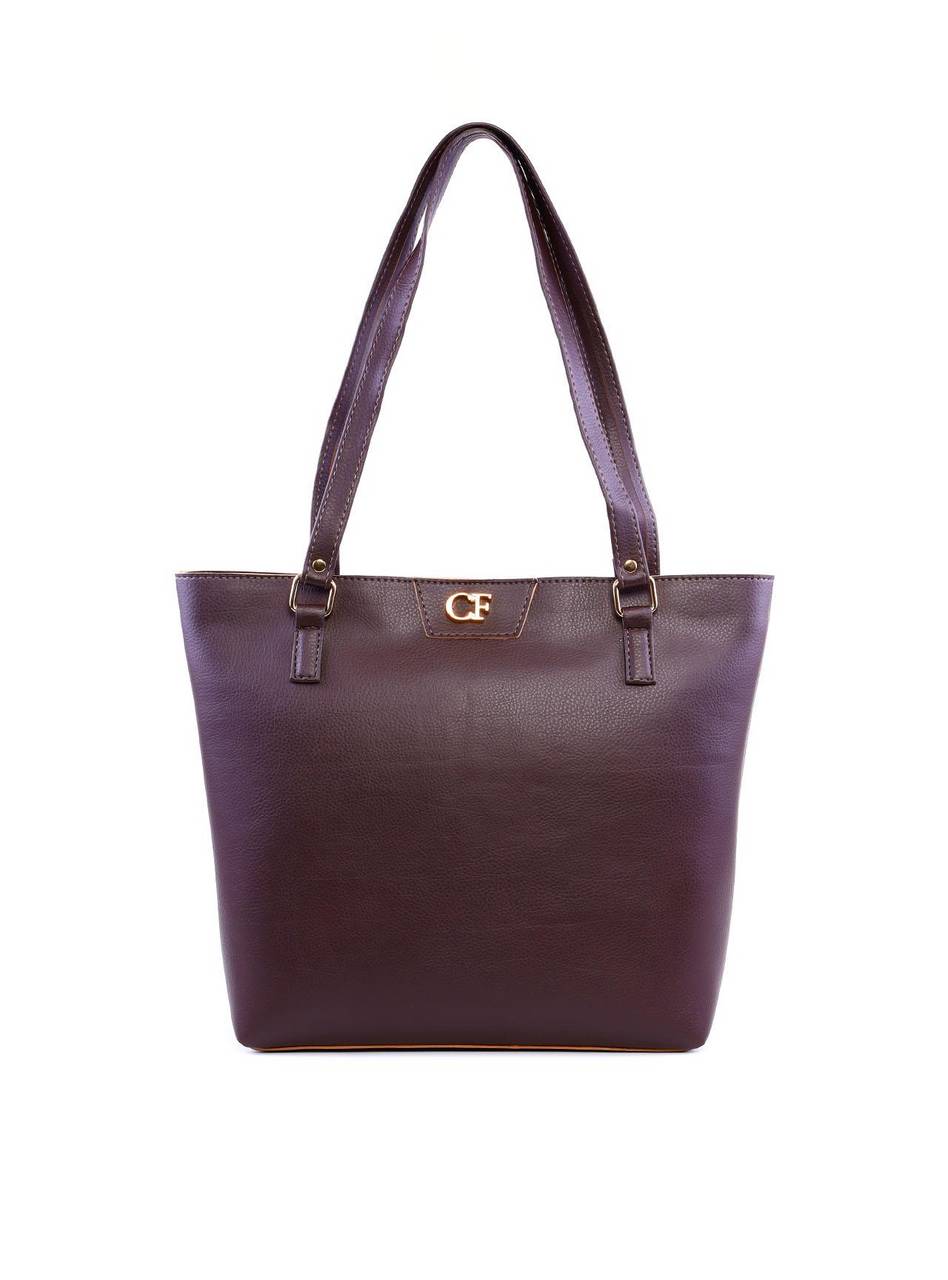 Bolsa Shopper Quadrada Tiracolo - Cacau BSI-6257 - CA