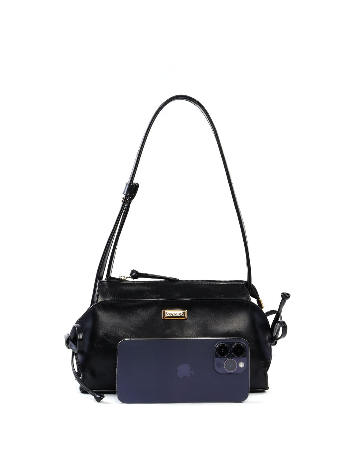 Bolsa Baguete Pequena com Detalhe de Laço BSI-6521 - PR