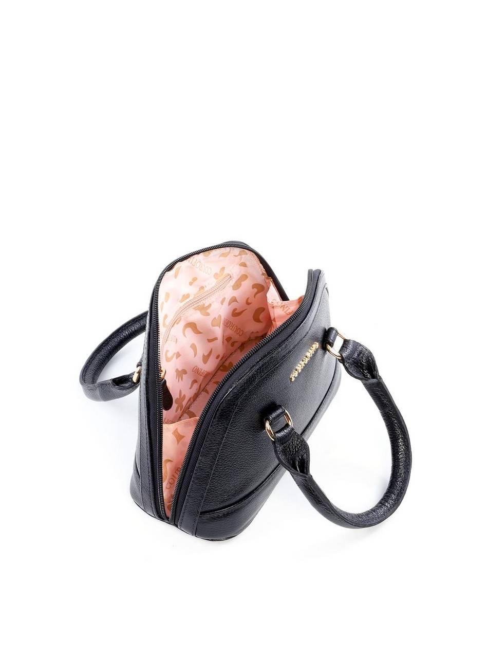 Bolsa Tote Pequena Arredondada - Preta BSI-6239 - PR