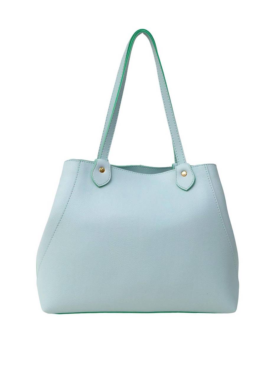 Bolsa Shopper Média Tiracolo Simples Azul BSI-5119 - AZ