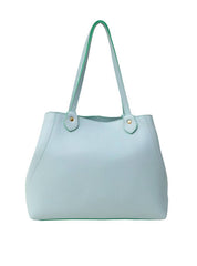 Bolsa Shopper Média Tiracolo Simples Azul BSI-5119 - AZ