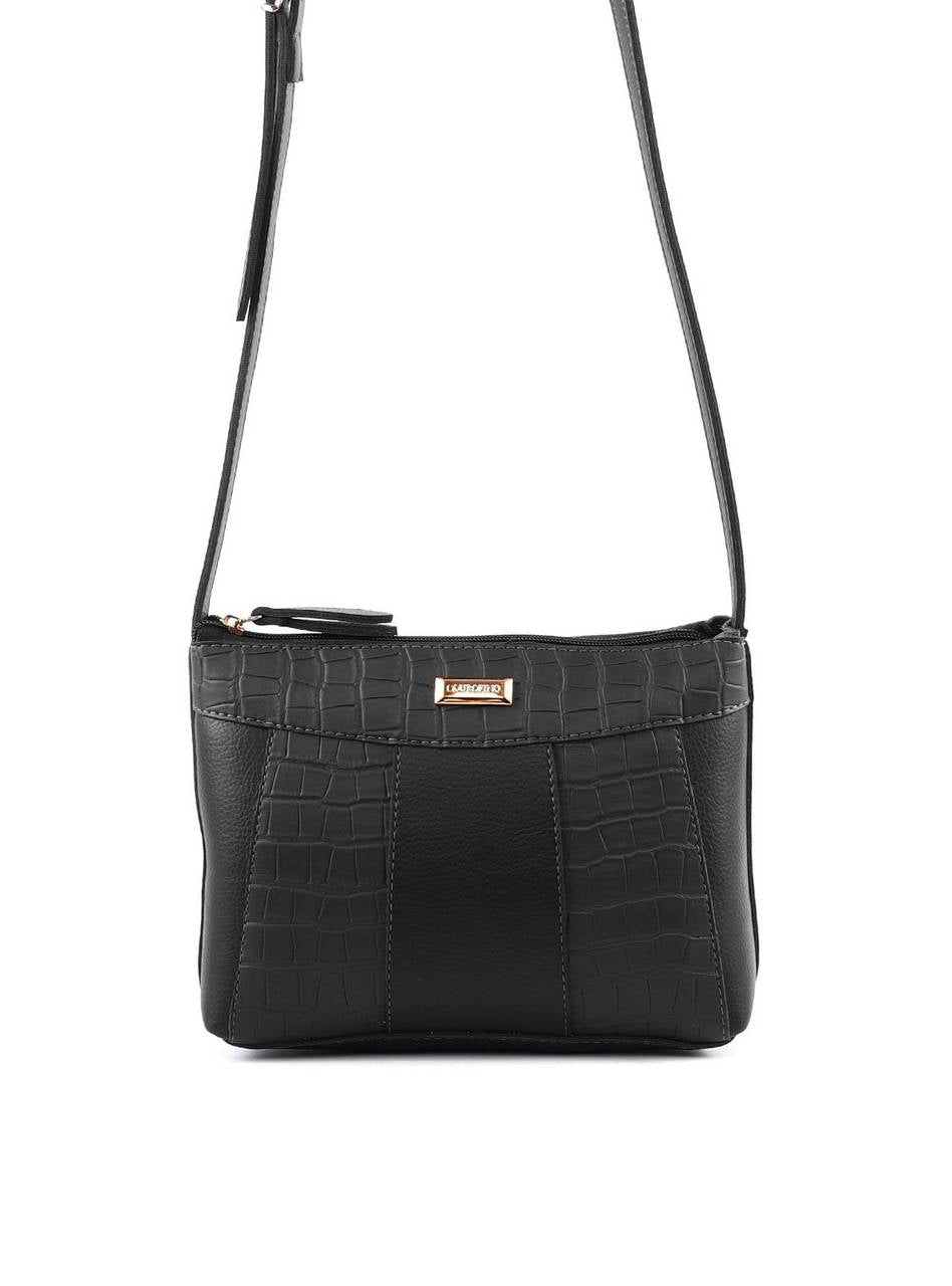 Bolsa Feminina Clutch Frontal Preta BSI-5830 - PR