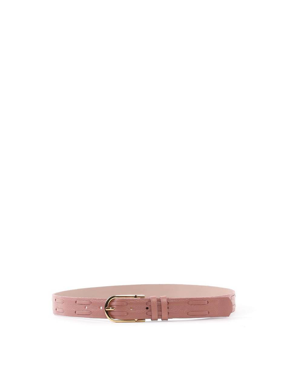 Cinto Feminino Médio Estilo Whipstitch - Nude CTI-1010 - NU