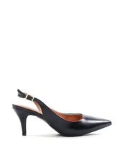 Scarpin Fechado com Salto Agulha Médio SP-12278 - PR