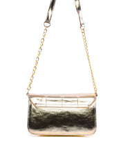 Bolsa Saddle Corrente Média Ouro BSI-5516 - AU
