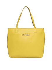 Bolsa Shopper Média Tiracolo Frente Lisa - Amarela BSI-5139 - AM