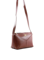 Bolsa Tote Transversal com Costura Frontal - Cacau BSI-6451 - CA
