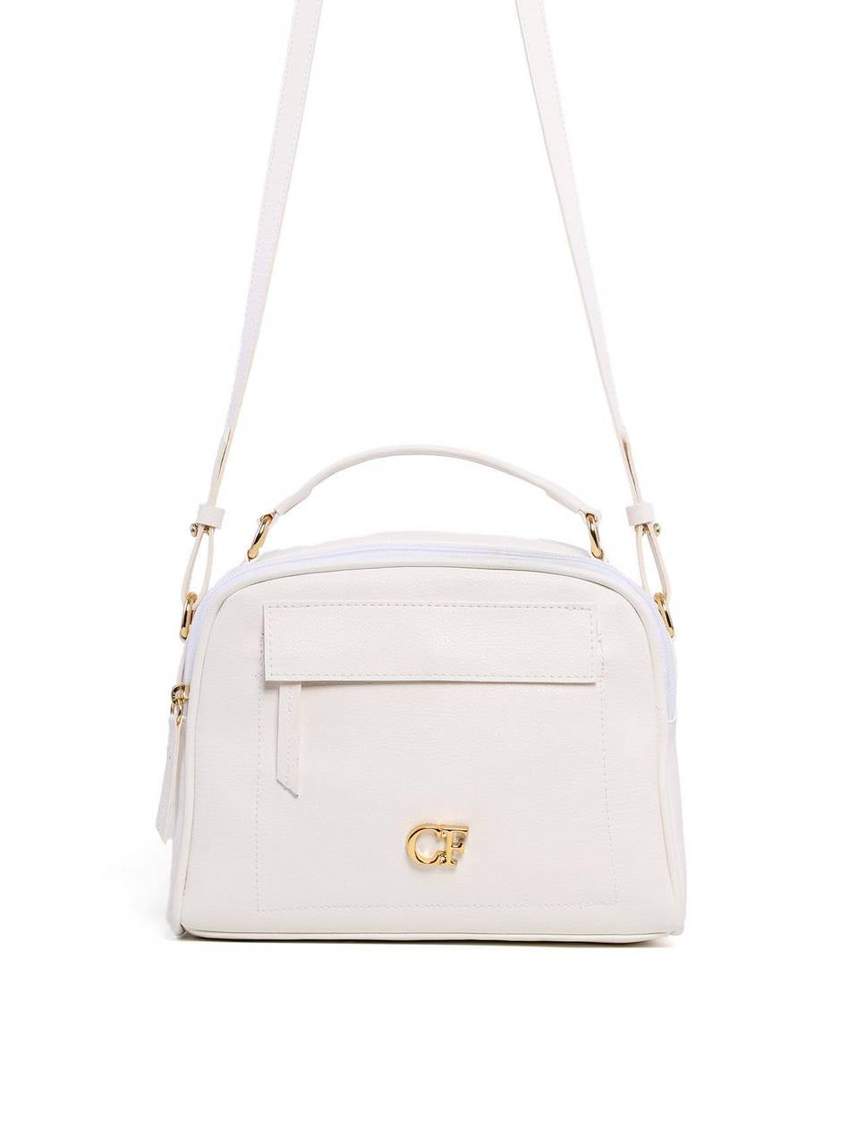 Bolsa Baú com Duas Divisórias - Branca BSI-6229 - BR