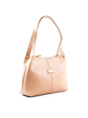 Bolsa Tote com Detalhe de Costura - Nude BSI-6425 - NU
