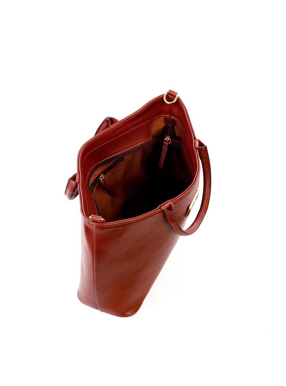 Bolsa Tote Quadrada Grande Alça Dupla - Cacau BSI-6279 - CA