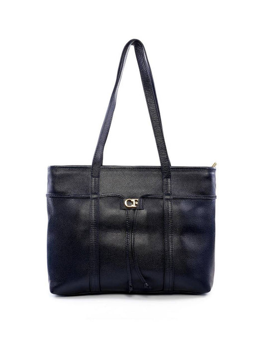Bolsa Shopper Tiracolo com Cordão - Preta BSI-6073 - PR