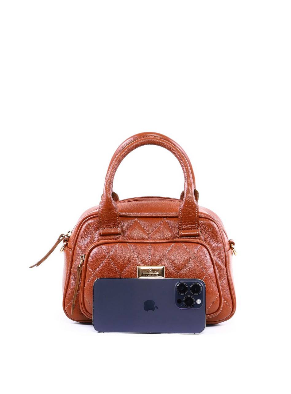 Bolsa Tote em Matelassê com Alça Dupla - Castor BSI-6367 - CS