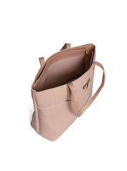 Bolsa Shopper Tiracolo com Bolso Aberto - Nude BSI-5655 - NU