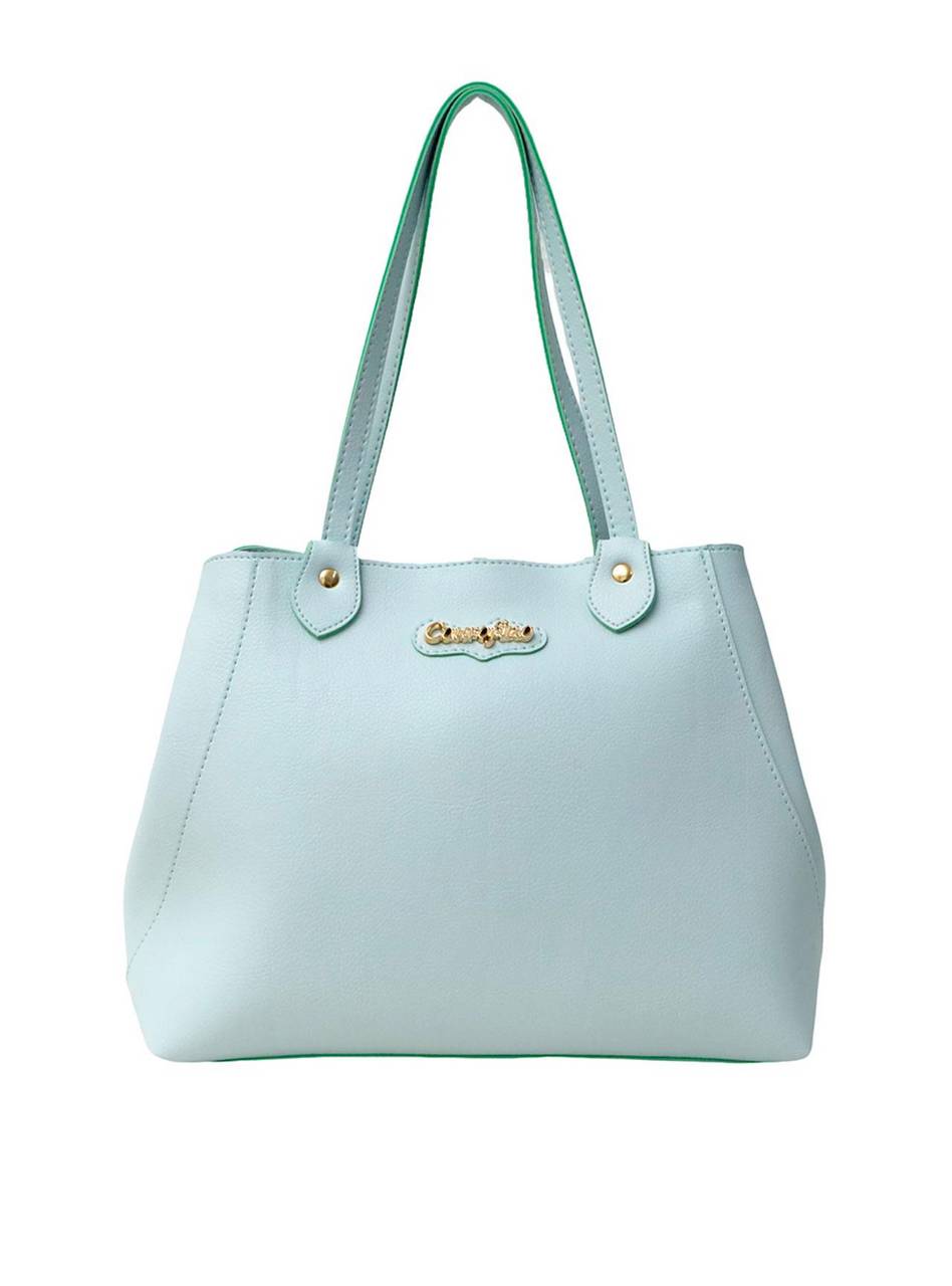 Bolsa Shopper Média Tiracolo Simples Azul BSI-5119 - AZ
