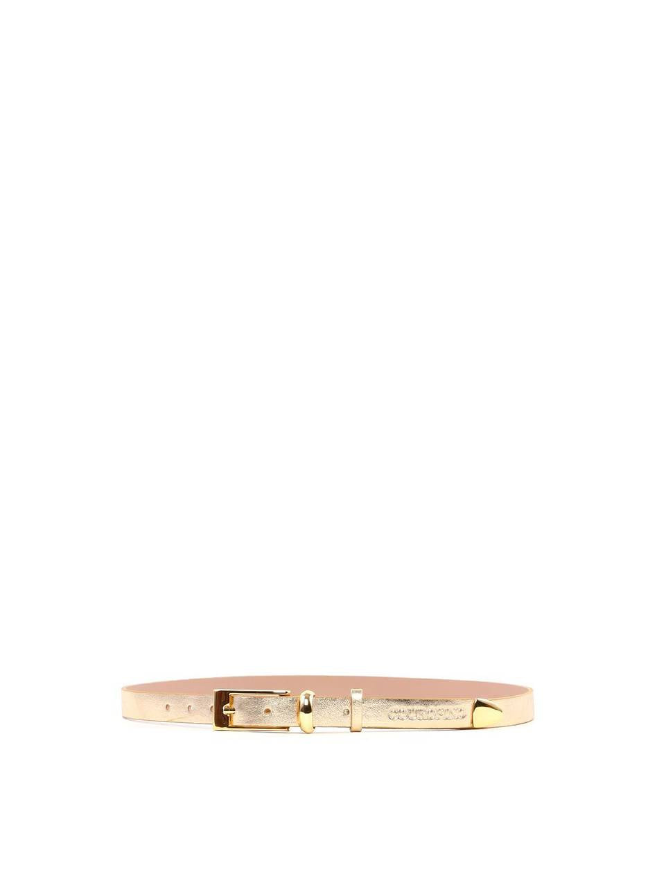 Cinto Casual Feminino Couro Ouro CTI-929 - AU