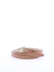 Cinto Feminino em Couro com Passador - Nude CTI-978 - NU