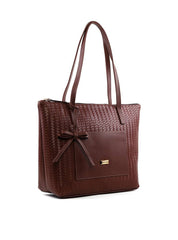 Bolsa Shopper Bag Charm Laço - Cacau BSI-6381 - CA