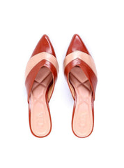 Mule Salto Fino com Recorte Geométrico - Castor SDI-12023 - CS