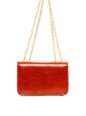 Bolsa Satchel Quadrada com Alça de Corrente - Castor BSI-6287 - CS