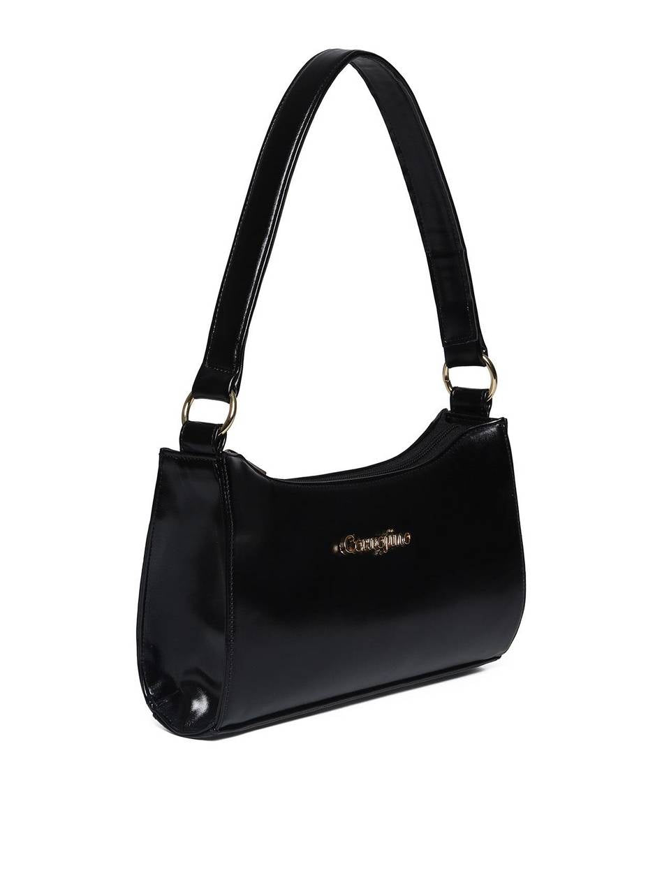 Bolsa Hobo Média Tiracolo Preta BSI-5751 - PR