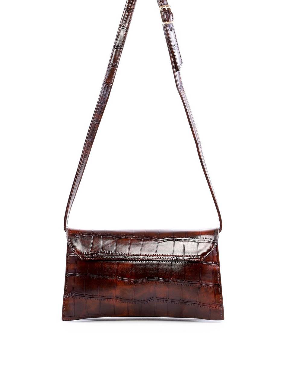 Bolsa Satchel Transversal Retangular - Cacau BSI-6324 - CA
