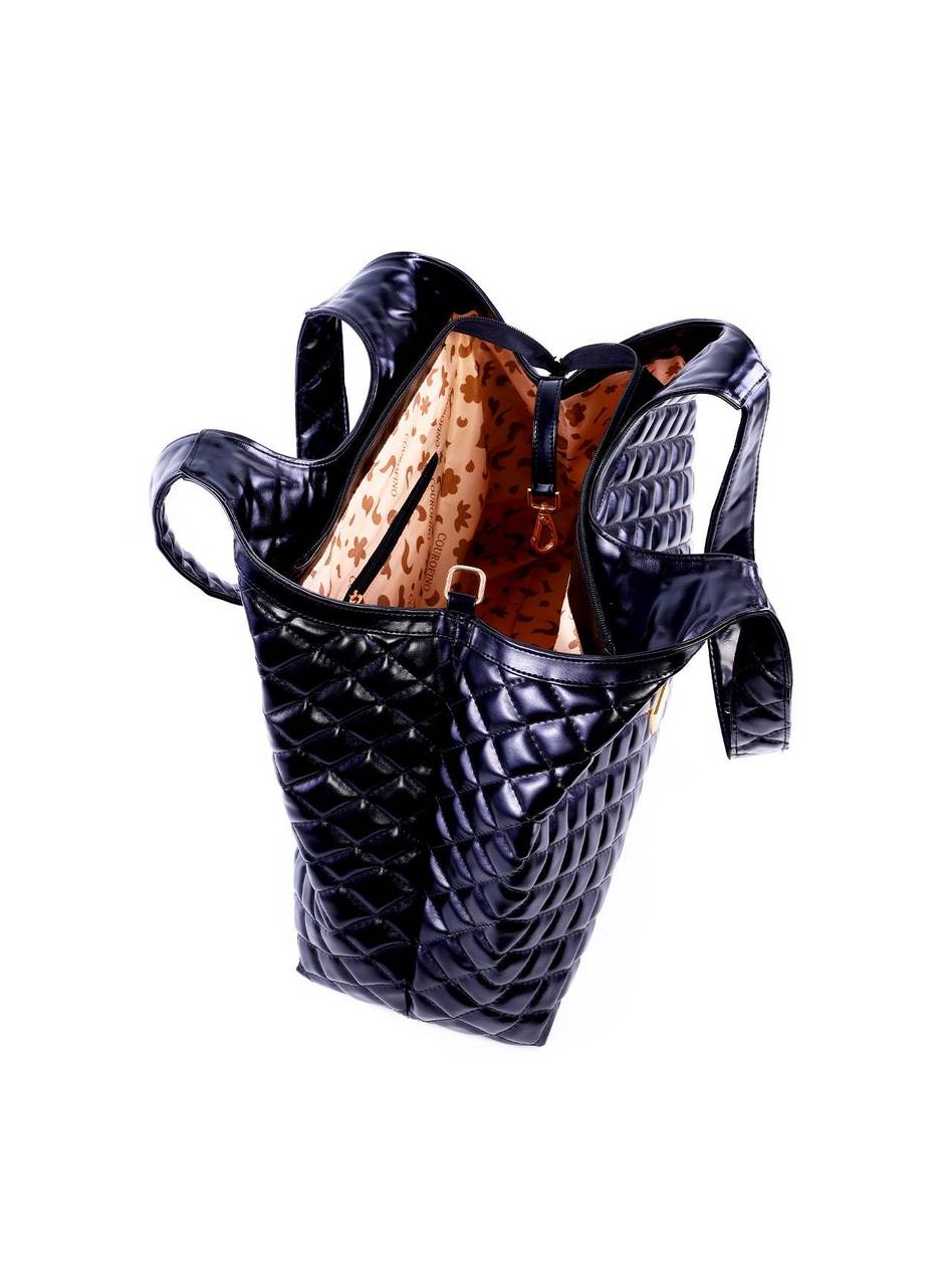 Bolsa Fernanda Hobo Matelassê - Preta BSI-6308 - PR