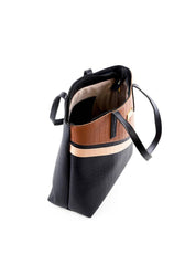Bolsa Shopper com Recortes Assimétricos - Preta BSI-6422 - PR