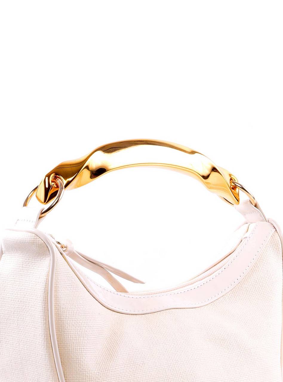 Bolsa Hobo com Alça Geométrica e Corrente - Fenno BSI-6428 - FE
