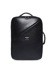 Mochila Masculina Executiva Couro Preta MEI-444 - PR