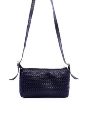 Bolsa Baguete Retangular com Alça Dupla - Preta BSI-6351 - PR