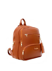 Mochila Casual Grande Porta Moedas Couro Castor MEI-428 - CS