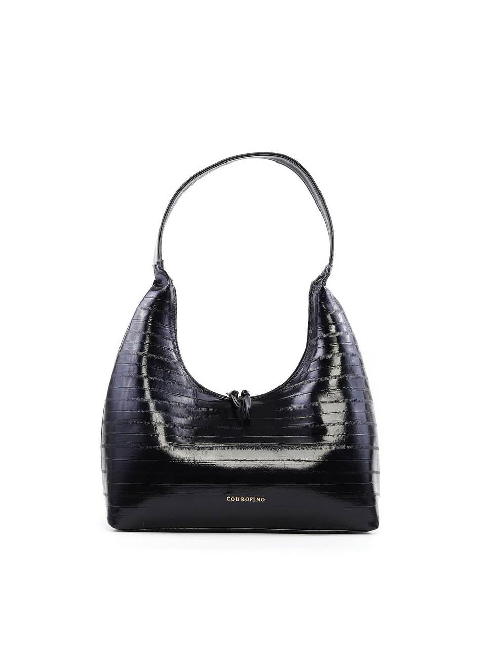 Bolsa Hobo Alça Alongada - Preta BSI-6385 - PR