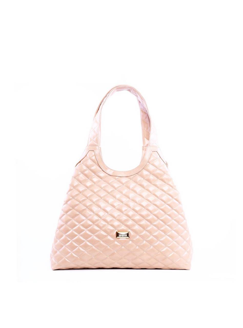 Bolsa Fernanda Hobo Matelassê - Nude BSI-6308 - NU