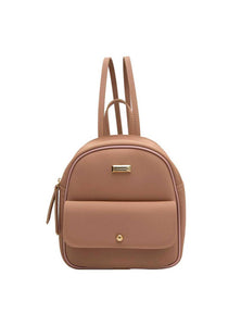 Mochila Feminina Casual Média Nude MEI-385 - NU