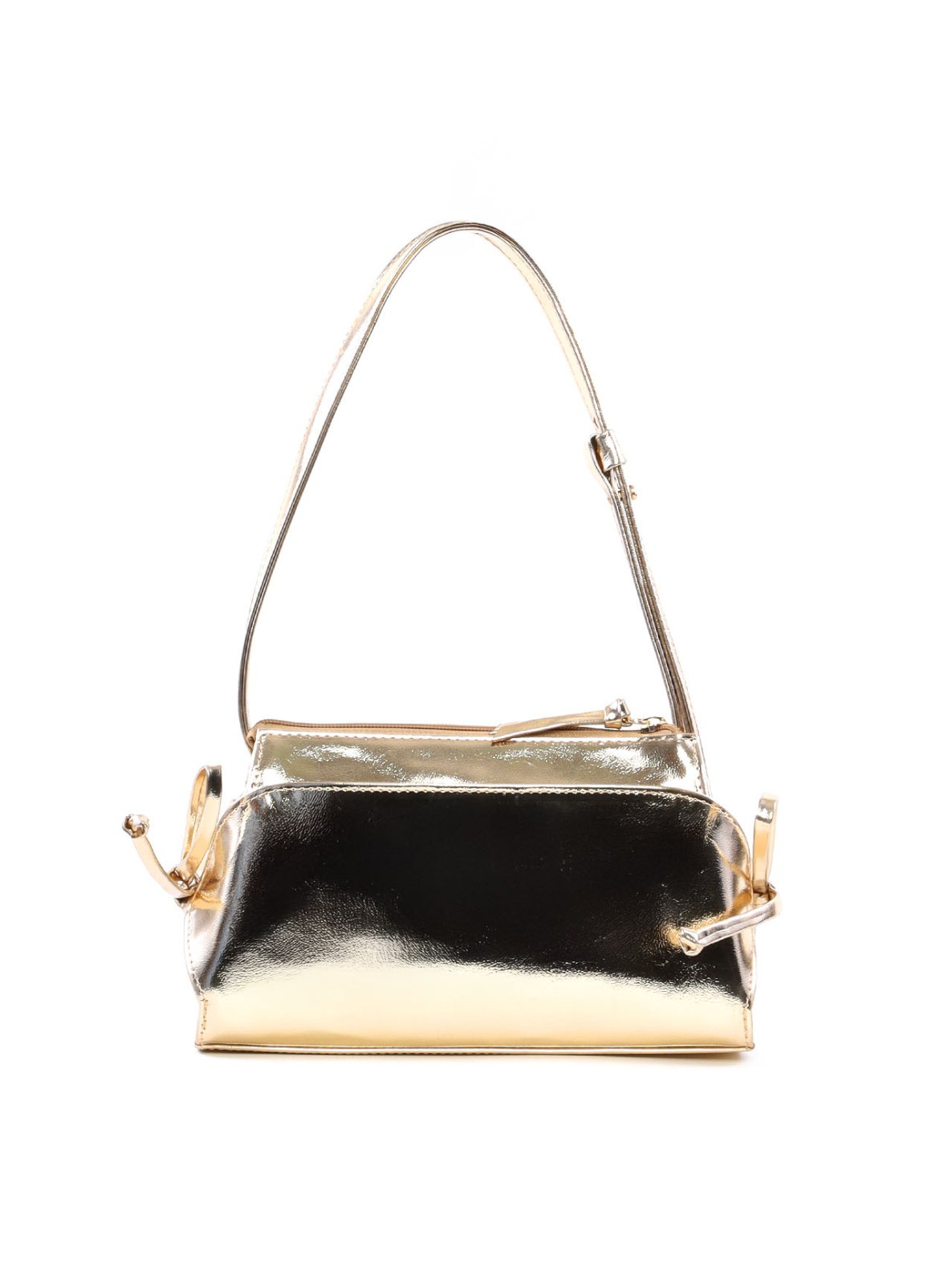Bolsa Baguete Pequena com Detalhe de Laço BSI-6521 - AU
