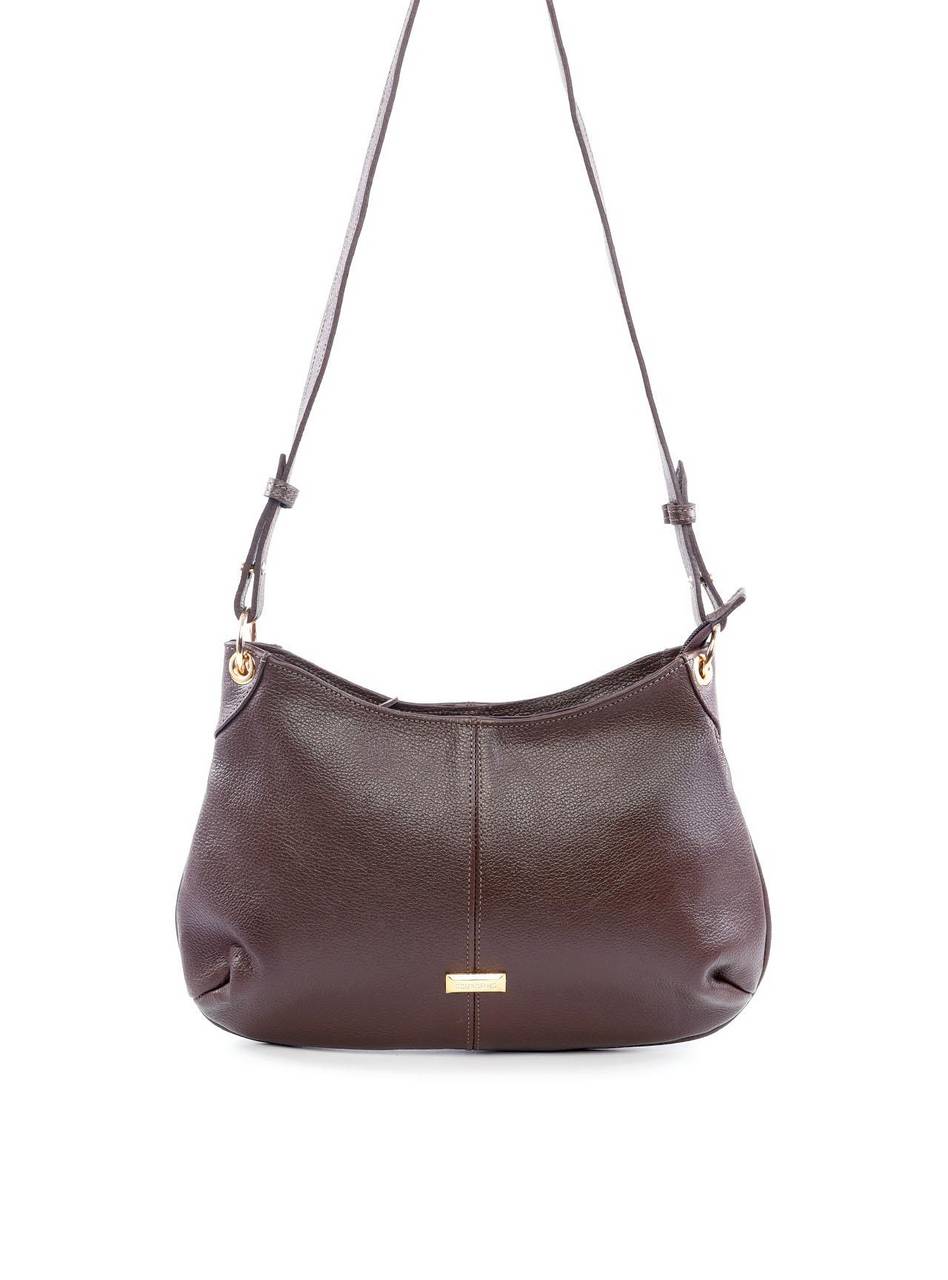 Bolsa Hobo de Mão com Ilhóes - Cacau BSI-6119 - CA