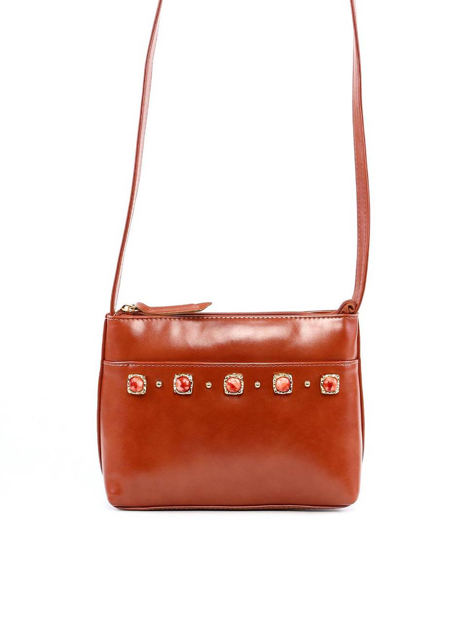 Bolsa Tote Transversal com Pedraria - Castor BSI-6362 - CS