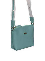 Bolsa Carteiro Tiracolo Alça com Ilhós Sintético - Verde BSI-5968 - VD