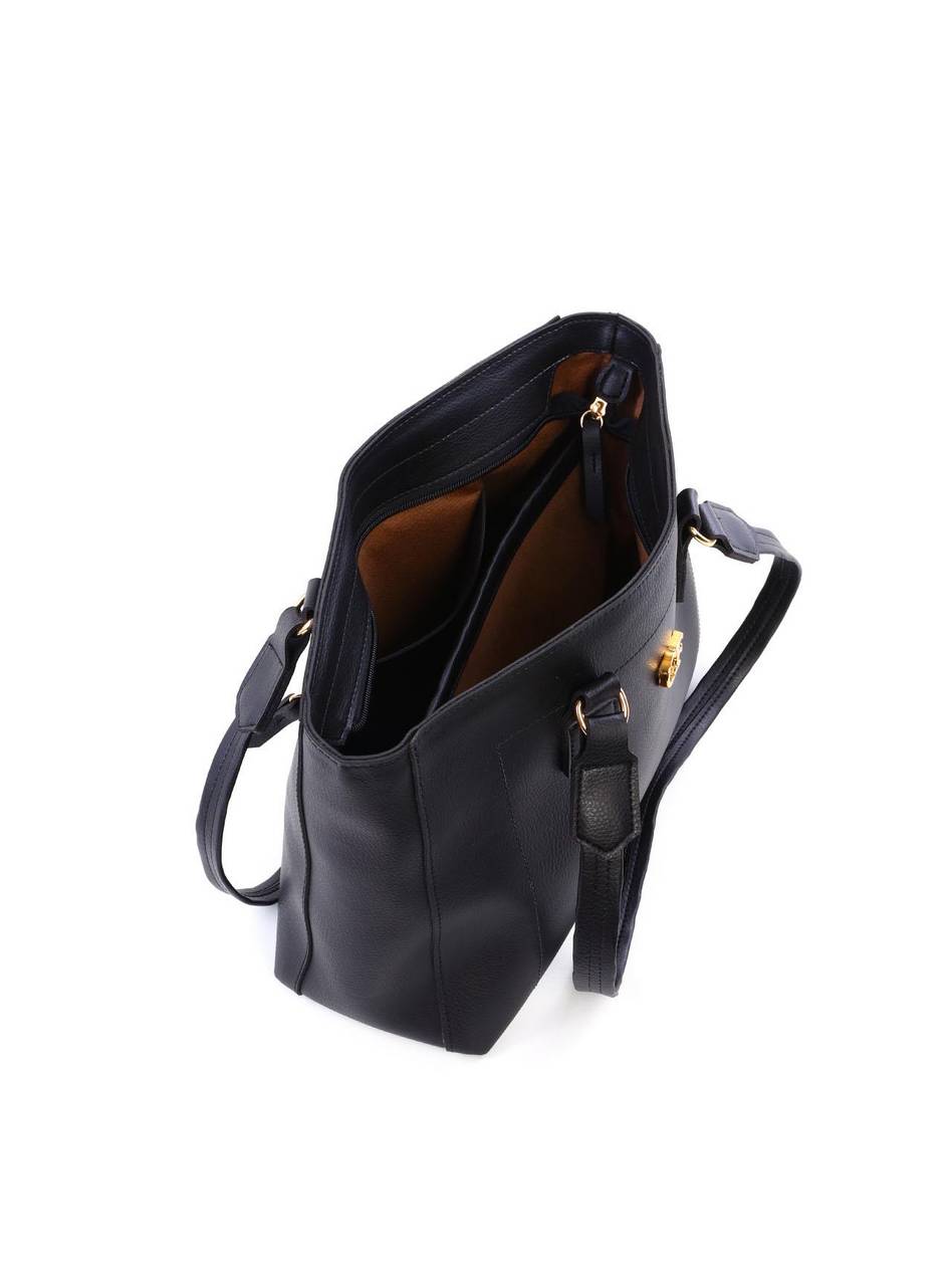 Bolsa Shopper Grande com Porta Moedas - Preta BSI-6393 - PR