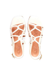 Rasteira com Tiras Finas Entrelaçadas - Fenno SDI-11943 - FE