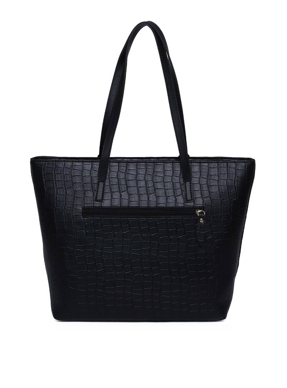 Bolsa Shopper com Duas Fivelas - Preta BSI-5984 - PR