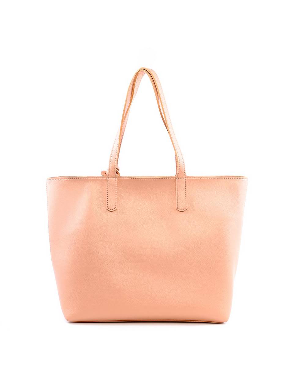 Bolsa Shopper Grande com Costura e Barbicacho - Nude BSI-6215 - NU