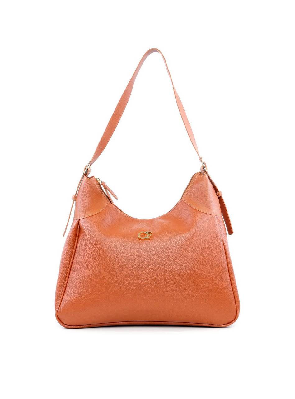 Bolsa Hobo com Fivelas e Recortes em Sintético - Castor BSI-6202 - CS