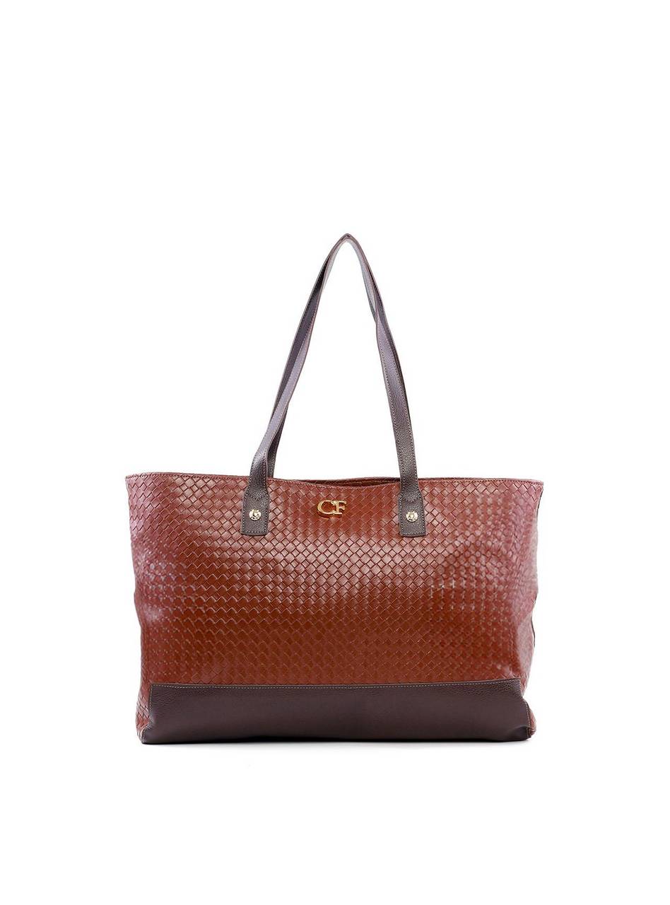 Bolsa Shopper com Pinos - Cacau BSI-6237 - CA