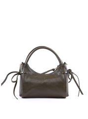 Bolsa Tote Média Enfeite Laços Laterais Alça Dupla - Verde BSI-6374 - VD