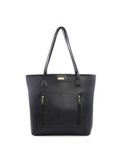 Bolsa Shopper com Detalhe de Costura - Preta BSI-6412 - PR